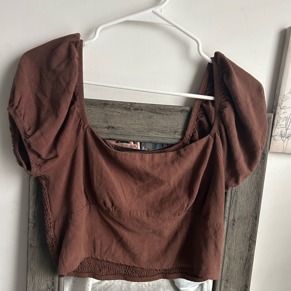 Brown pacsun top
